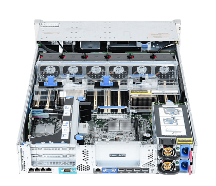 Сервер HP DL380 G8 noCPU 24хDDR3 softRaid P420i iLo 2х750W PSU 530FLR 2х10Gb/s 12х3.5" FCLGA2011-3 (2)